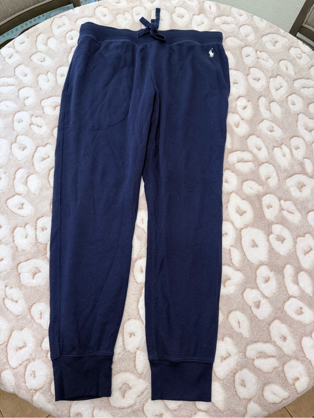 Polo by Ralph Lauren Navy Blue Kids Fleece Joggers